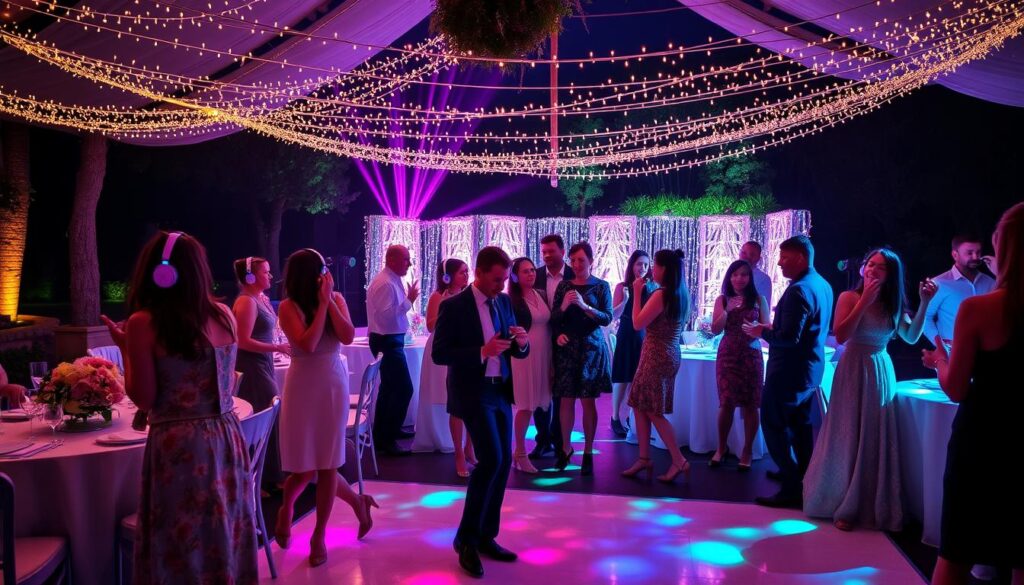 Can we have a silent disco for our wedding reception?