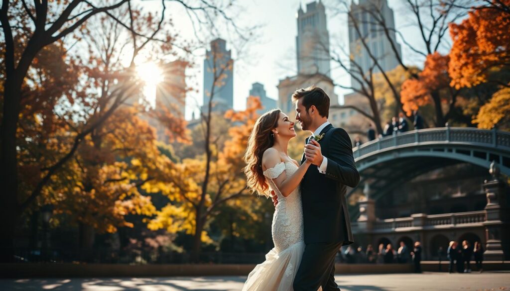 Central Park Wedding Dance Photoshoot Locations