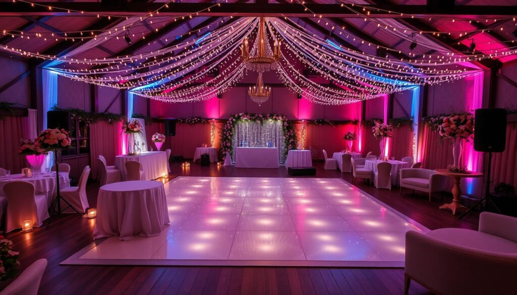 How to handle a small dance floor at our wedding venue?