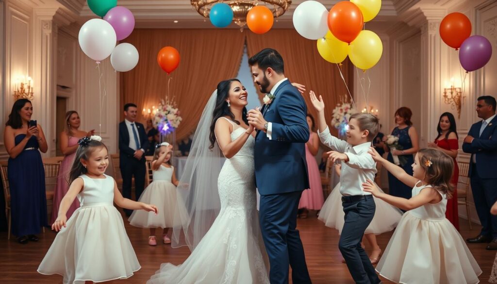 How to involve children in our wedding dance?