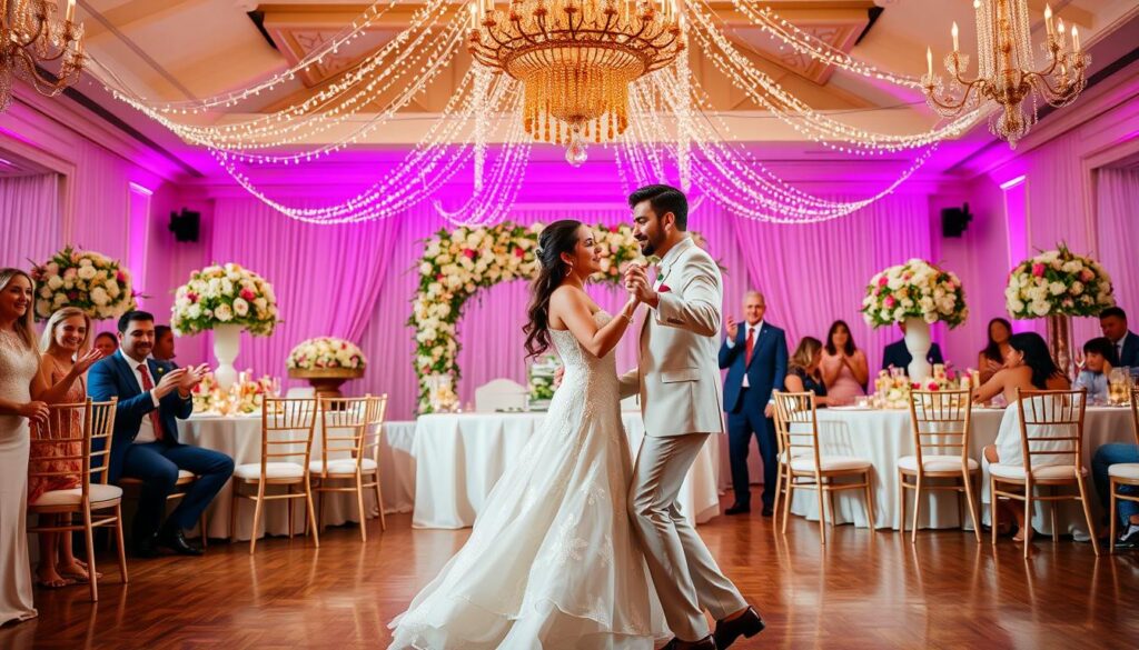 Influencer-inspired choreography for weddings