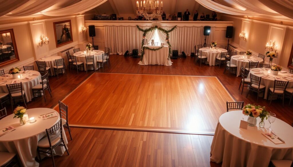 Wedding Dance Floor Layout Planning