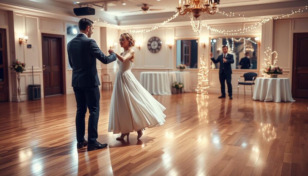 Wedding dance training